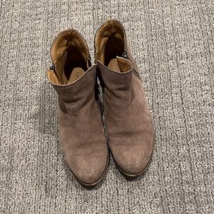 Lucky Brand Suede Booties